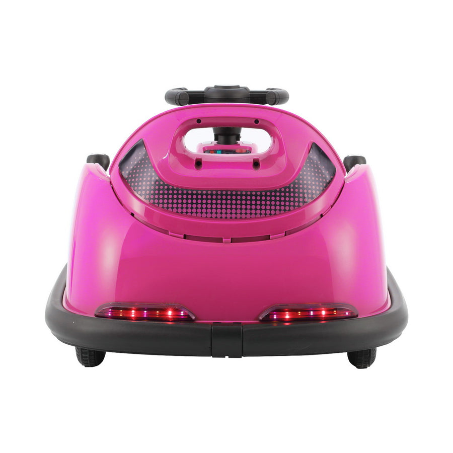 Rigo Kids Ride On Car Bumper Kart 6V Electric Toys Cars Remote Control Pink, image 5