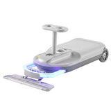 Rigo Ride on Car with Mop Storage Space Kids Clean Car 12V 86cm Grey - Extra Image