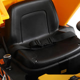 Rigo Kids Electric Ride On Car Dumptruck Loader Toy Cars 12V Yellow - Top-Down View