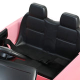 Kids Electric Ride On Car Land Rover Licensed Toy Cars Remote 12V Battery Pink - 45-Degree Angle