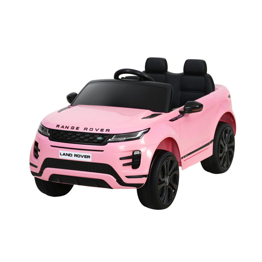 Pink licensed Land Rover Evoque kids electric ride on car with remote