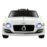Kids Electric Ride On Car Bentley Licensed EXP12 Toy Cars Remote 12V White - Side View