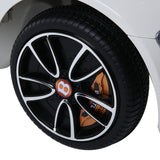Kids Electric Ride On Car Bentley Licensed EXP12 Toy Cars Remote 12V White - Close-Up Angle