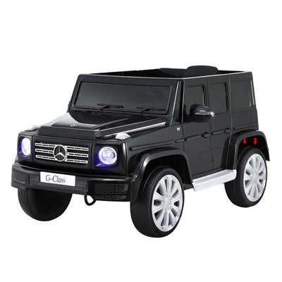Kids Ride On Car Licensed Mercedes-Benz G500 Electric Toys Horn Remote 12V Black