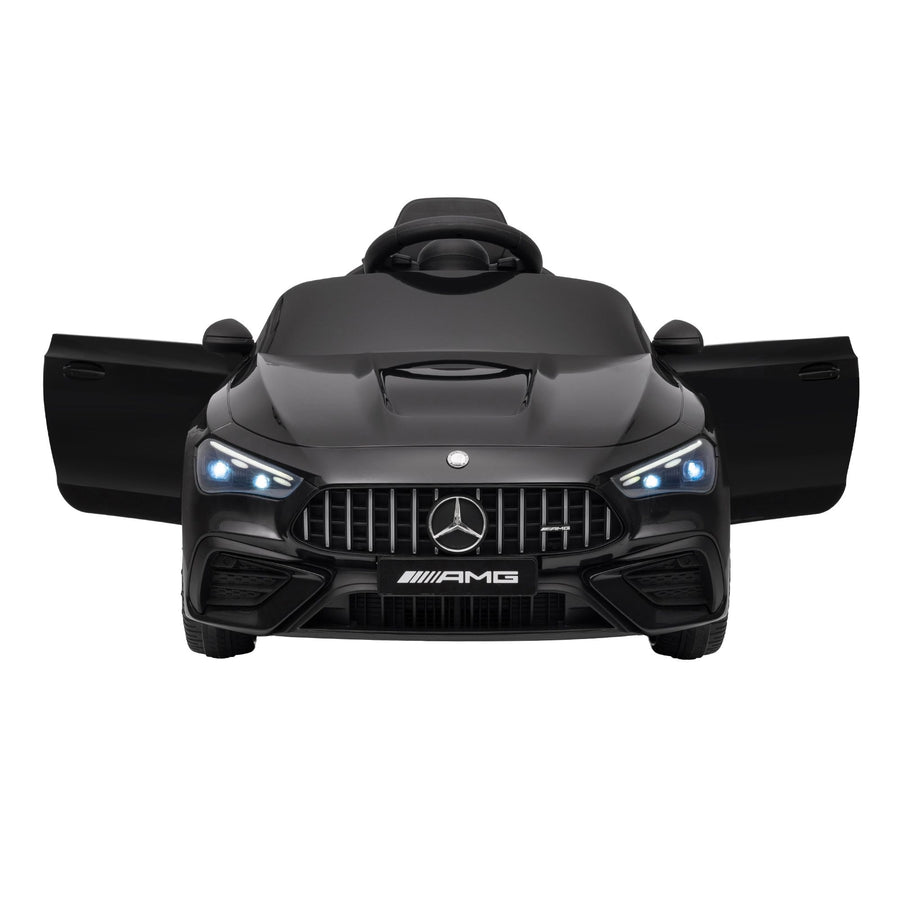 Ride On Car Licensed Mercedes Benz AMGC63 Kids Electric Car 12V Music Black