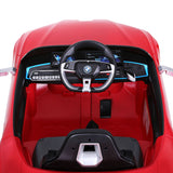 Kids Ride On Car BMW Licensed I4 Sports Remote Control Electric Toys 12V Red - 45-Degree Angle