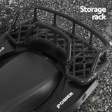 Rigo Kids Ride On Car ATV Quad Motorbike Storage Rack Electric Toys 12V Black - Rear View