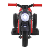 Rigo Red Electric Kids Motorcycle with Bubble Maker - 6V Ride On Toy - Rear View