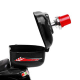 Rigo Kids Electric Ride On Police Motorcycle Motorbike 6V Battery Black - Extra Image