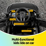 Kids Ride On Car Audi R8 Licensed Sports Electric Toy Cars Black