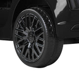 Kids Ride On Car Audi R8 Licensed Sports Electric Toy Cars Black - Rear View