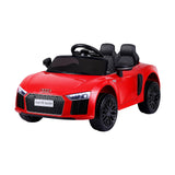 Ride On Car Licensed Audi R8 12V Electric Car for Kids Battery Red - Extra Image