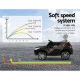 Rigo Kids Electric Ride On Car SUV Range Rover-inspired Cars Remote 12V Black - Extra Image