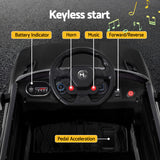 Rigo Ride On Car Kids Electric Ride On Cars SUV Remote 12V Black - 45-Degree Angle