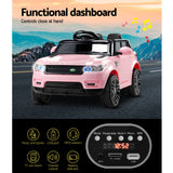 Rigo Kids Electric Ride On Car SUV Range Rover-inspired Cars Remote 12V Pink - Extra Image