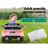 Rigo Kids Electric Ride On Car SUV Range Rover-inspired Cars Remote 12V Pink - Extra Image
