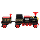 Rigo Kids Ride on Car Train 12V Electric Toy 2 Seater 136cm - Side View