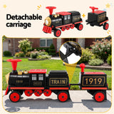 Rigo Kids Ride on Car Train 12V Electric Toy 2 Seater 136cm - Top-Down View