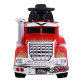 Rigo Kids Electric Ride On Car Truck Motorcycle Motorbike Toy Cars 6V Red - Side View
