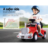 Rigo Kids Electric Ride On Car Truck Motorcycle Motorbike Toy Cars 6V Red - Extra Image