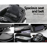 Kids Electric Ride On Car Audi Licensed TTRS Toy Cars Remote 12V Battery Black - Close-Up Angle
