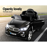 Rigo Kids Electric Ride On Car SUV BMW-Inspired X5 Toy Cars Remote 6V Black - Extra Image