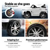 Rigo Kids Electric Ride On Car SUV BMW-Inspired X5 Toy Cars Remote 6V White - Extra Image
