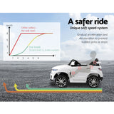 Rigo Kids Electric Ride On Car SUV BMW-Inspired X5 Toy Cars Remote 6V White - Extra Image