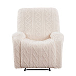 Artiss Recliner Chair Covers with Storage Side Pockets Beige
