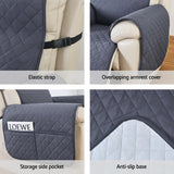 Artiss Grey Recliner Chair Cover - 100% Waterproof and Stylish