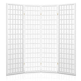 Artiss 4 Panel Room Divider Screen 174x179cm White