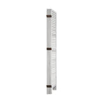 Oikiture 6 Panel Room Divider Timber Wooden Fold White