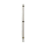 Oikiture 4 Panel Room Divider Privacy Screen White - Close-Up Angle