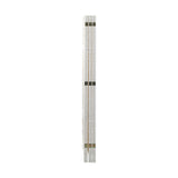 Oikiture 6 Panel Room Divider Privacy Screen White - Top-Down View