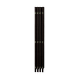Oikiture 8 Panel Room Divider Privacy Screen Brown - Close-Up Angle