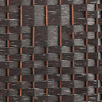 Oikiture 8 Panel Room Divider Privacy Screen Brown, image 6