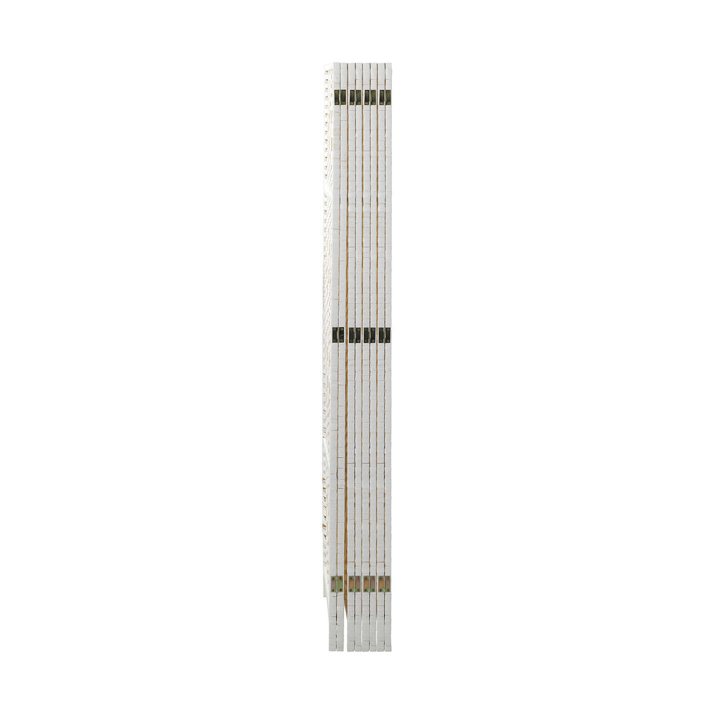 Oikiture 8 Panel Room Divider Privacy Screen White