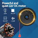 UL-tech Garage Roller Door Opener 250N Motor Auto Safety Reverse 220V - Top-Down View