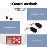 UL-tech Garage Roller Door Opener 800N Motor Auto Safety Reverse 220V - Rear View