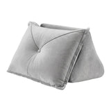 Giselle Bedding Back Pillow for Sitting in Bed, No-Collapse 25D High-Density Base, Ergonomic Lumbar Support Pillow for Gaming, Nursing & Floor Tatami, 90% Shredded Sponge Cushion with Washable Velvet Cover - Extra Image