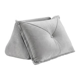 Giselle Bedding Back Pillow for Sitting in Bed, No-Collapse 25D High-Density Base, Ergonomic Lumbar Support Pillow for Gaming, Nursing & Floor Tatami, 90% Shredded Sponge Cushion with Washable Velvet Cover - Extra Image