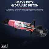 BAUMR-AG 16-25mm 1200W Heavy-Duty Electric Hydraulic Rebar Bender, Carry Case - 45-Degree Angle