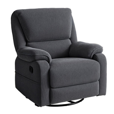 Artiss Rocking Recliner Chair 360 Swivel Massage Heated Reclining Chairs