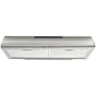 EUROCHEF 60cm Fixed Stainless Steel Rangehood, Quiet 3-Speed, 4-Layer Dishwashable Filters, Halogen Lights EFR60S