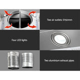 Devanti 1500mm Range Hood 150cm BBQ Commercial Rangehood - Rear View