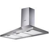 Devanti 900mm Range Hood 90cm Rangehood Stainless Steel - Close-Up Angle