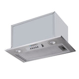 Devanti 520mm Range Hood 52cm Rangehood Stainless Steel - Close-Up Angle