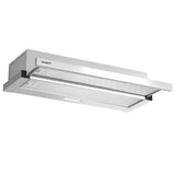 Devanti 900mm Range Hood 90cm Slide out Rangehood Stainless Steel - Close-Up Angle