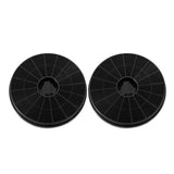 Devanti 17cm Range Hood Carbon Charcoal Filters Replacement X2 - Close-Up Angle