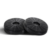 Devanti 16cm Range Hood Carbon Charcoal Filters Replacement X2 - Side View